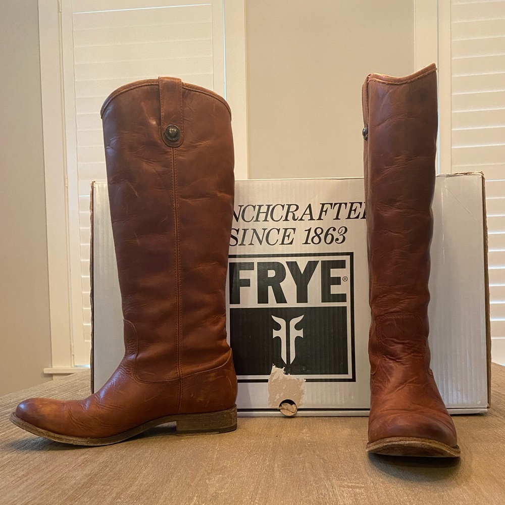 Frye ‘Melissa Button’ leather riding boot